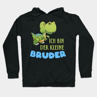 Kleiner Bruder Dino T-Rex Geschwister Geschenke Hoodie